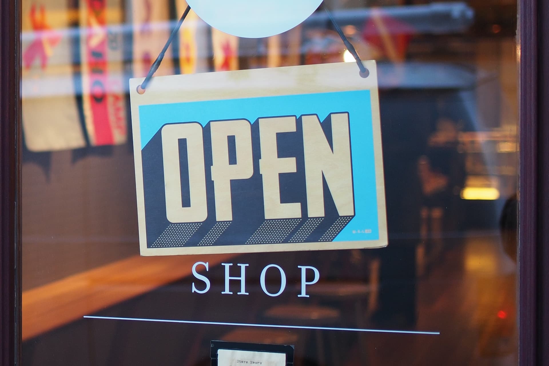 open sign in window by @mikepetrucci on Unsplash